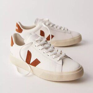 Veja Campo Sneakers Color: White / Cognac